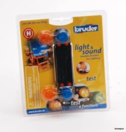 Bruder 2801 Light & Sound Module Licht-en-geluid Module -Beste Speelgoed Winkel bruder 2801 licht en geluid module light and sound module 1