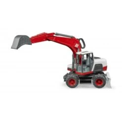 Bruder 3411 Graafmachine XE 5000 -Beste Speelgoed Winkel bruder 3411 hydraulische kraan 4 wuielkraan speelactief.nl 1