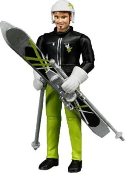 Bruder 60040 Man Op Skies Skiër -Beste Speelgoed Winkel bruder 60040 skier incl accessoires man met skies 1 1