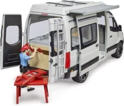 Bruder 2672 MB-Sprinter Camper Met Vakantieman -Beste Speelgoed Winkel bruder mb mercedes sprinter camper met vakantieman 2