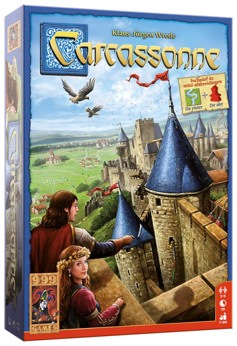 Carcassonne Bordspel 4 Carcassonne Bordspel - Afbeelding 2