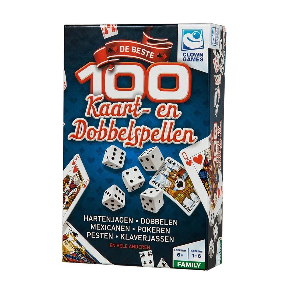 ClownGames De Beste100 Kaart+Dobbelspellen 3 ClownGames De Beste100 Kaart+Dobbelspellen