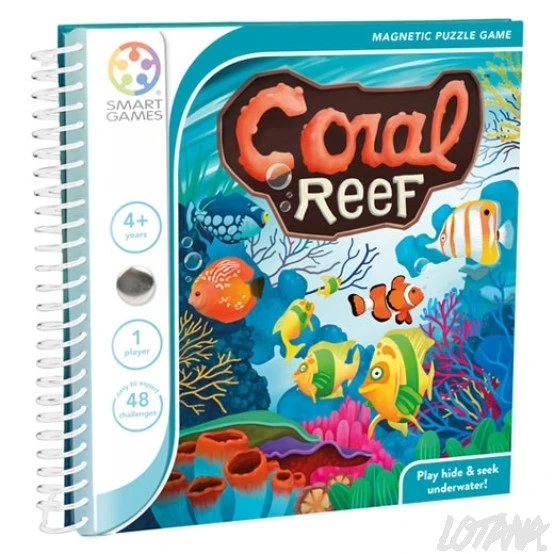 Coral Reef – Magnetisch Reisspel Van Smart 4 Coral Reef – Magnetisch Reisspel Van Smart - Afbeelding 2