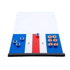 Curling/Sjoelen 2-in-1 Shuffleboard 180×39 Cm. -Beste Speelgoed Winkel curling shuffleboard sjoelen 2 in 1 4