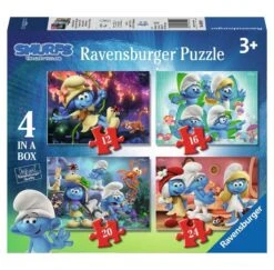 De Smurfen – Puzzelbox Ravensburger Box 12-16-20-24 Stukjes