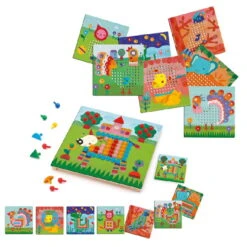 Djeco Mozaiek Puzzels Animo -Beste Speelgoed Winkel djeco mozaiek animo 2