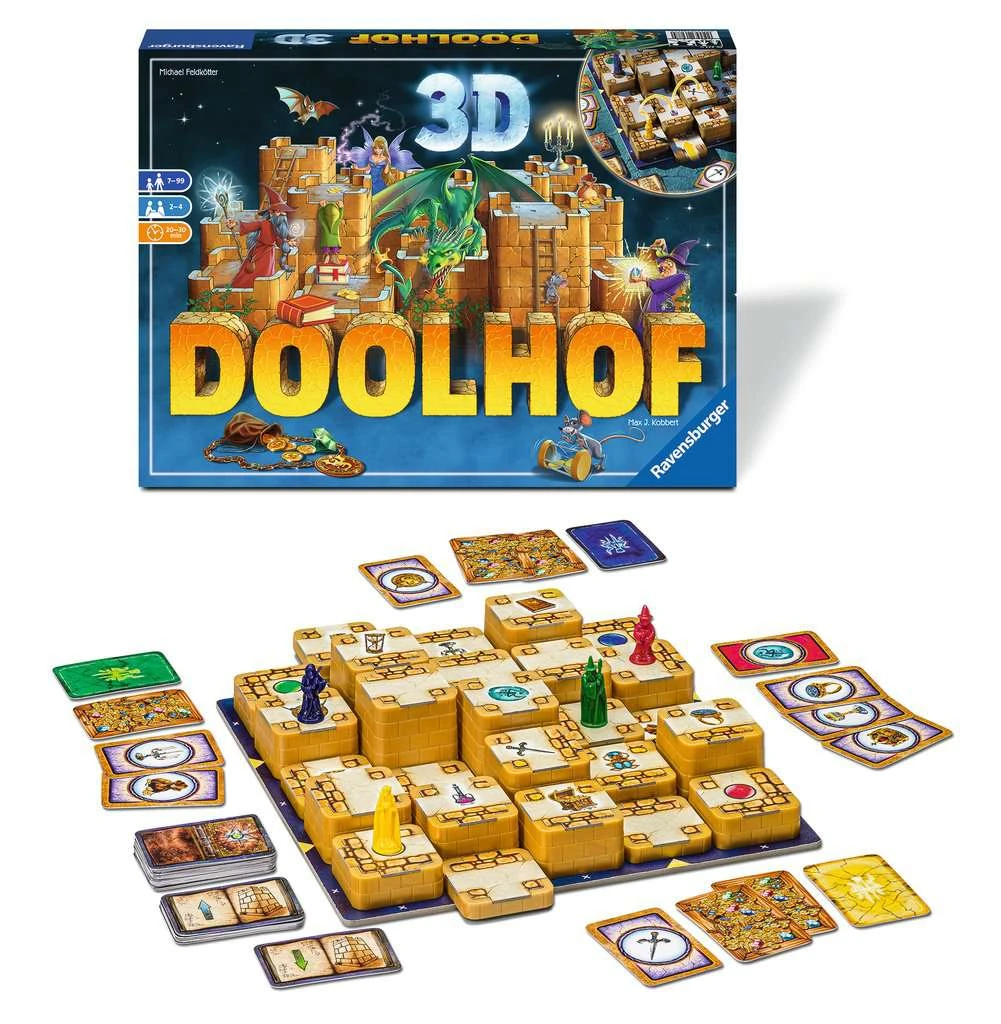 Doolhof 3D – Bordspel Ravensburger 4 Doolhof 3D – Bordspel Ravensburger - Afbeelding 2