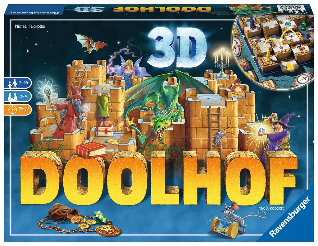 Doolhof 3D – Bordspel Ravensburger 3 Doolhof 3D – Bordspel Ravensburger