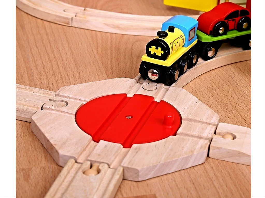 BigJigs BJT133 Rail Draaiplateau 5 BigJigs BJT133 Rail Draaiplateau - Afbeelding 3