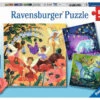 Eenhoorn, Draak En Fee – Ravensburger – 3 X 49 Stukjes -Beste Speelgoed Winkel eenhoorn draak en fee puzzel ravensburger