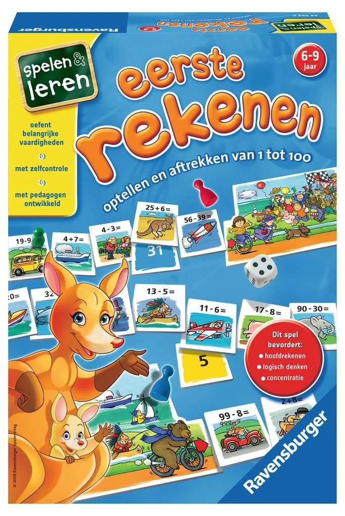 Eerste Rekenen Kinderspel Ravensburger Spellen 3 Eerste Rekenen Kinderspel Ravensburger Spellen