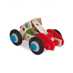Eichhorn 3in1 Constructor 50-delig Houten Constructie-speelgoed -Beste Speelgoed Winkel eichhorn constructor 3in1 50dlg racers