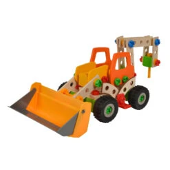 Eichhorn 6in1 Constructor 140-dlg Houten Constructie-speelgoed Loader -Beste Speelgoed Winkel eichhorn constructor 140dlg constructieset loader 6in1 set 5