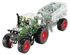 Tronico Mini Fendt 313 Vario Met Aanhangwagen – 1 : 32 -Beste Speelgoed Winkel fendt 313 vario met aanhanger tronico mini 10021 3