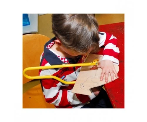 Toolkid Figuurzaag Voor Kinderen Kindergereedschap 5 Toolkid Figuurzaag Voor Kinderen Kindergereedschap - Afbeelding 3