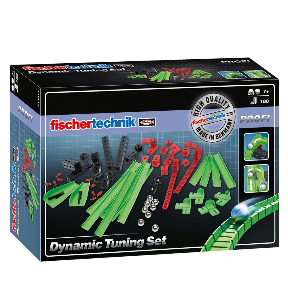 Fischertechnik Dynamic Knikkerbaan Tuning Set 3 Fischertechnik Dynamic Knikkerbaan Tuning Set