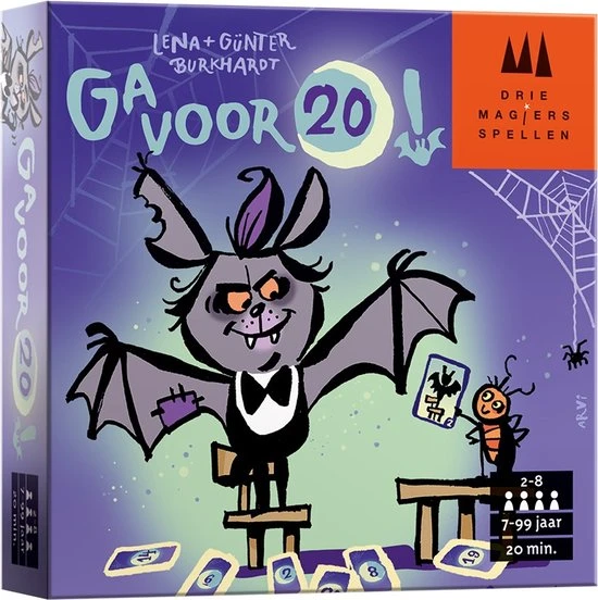 999 Games Ga Voor 20! Kaartstpel Familiespel 3 999 Games Ga Voor 20! Kaartstpel Familiespel