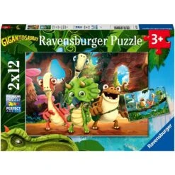 Gigantosaurus – Puzzel Ravensburger – 2 X 24 Stukjes