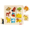Houten Puzzel Wie-woont-waar? Goki -Beste Speelgoed Winkel goki 56725 legpuzzel wie wwont waar