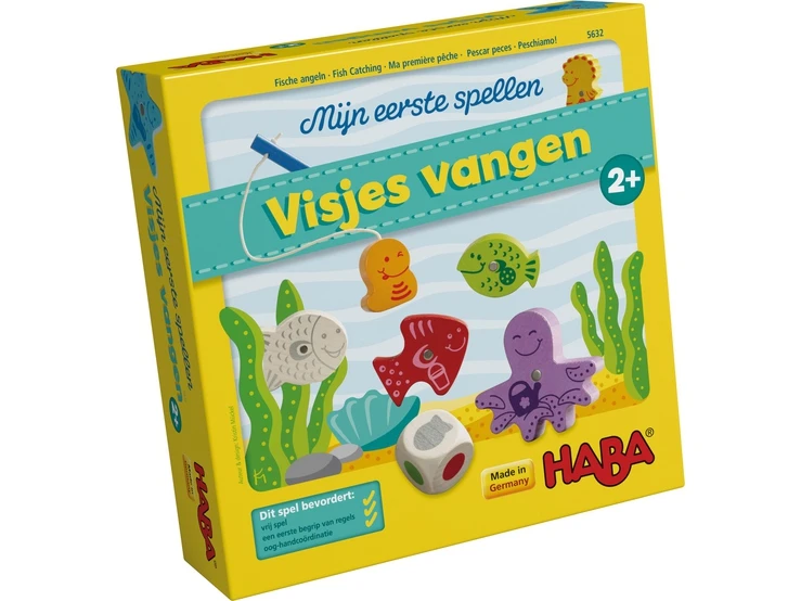 HABA Mijn Eerste Spellen Visjes Vangen Kinderspel 3 HABA Mijn Eerste Spellen Visjes Vangen Kinderspel