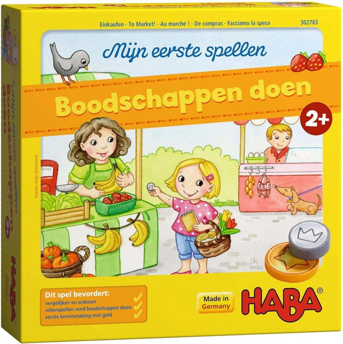 HABA Mijn Eerste Spellen Boodschappen Doen 3 HABA Mijn Eerste Spellen Boodschappen Doen