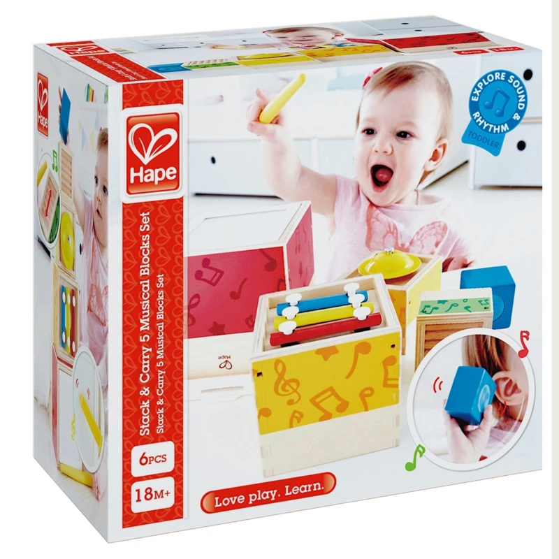 Stapelbare Muziekset – Hape Stacking Music Set 12 Stapelbare Muziekset – Hape Stacking Music Set - Afbeelding 10
