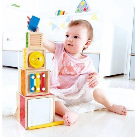 Stapelbare Muziekset – Hape Stacking Music Set 11 Stapelbare Muziekset – Hape Stacking Music Set - Afbeelding 9