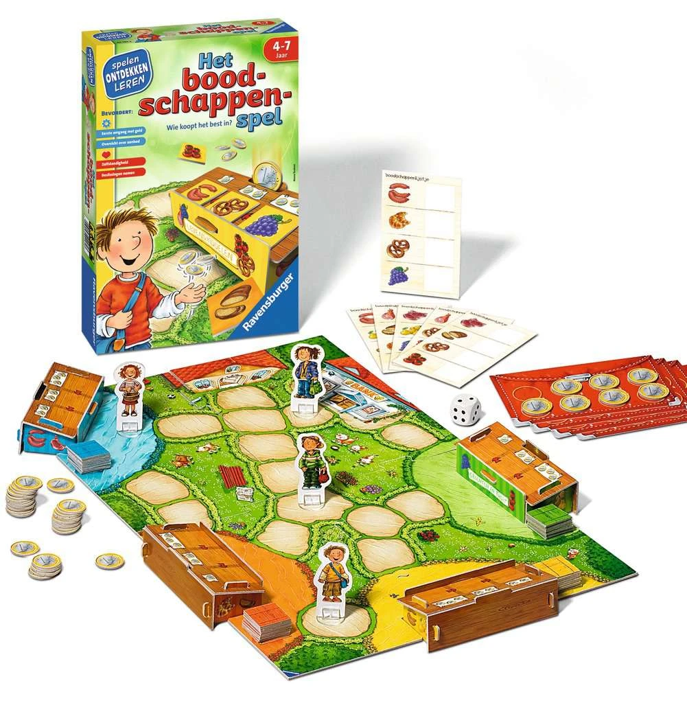 Het Boodschappenspel Kinderspel Ravensburger Spellen 4 Het Boodschappenspel Kinderspel Ravensburger Spellen - Afbeelding 2