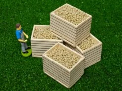 Houten Aardappelkisten (6 Stuks) 1 : 32 -Beste Speelgoed Winkel houten aardappelkist kidsglobe 610611 1 1