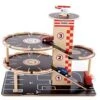 Houten Garage Park & Go 2 Houten Garage Park & Go -Beste Speelgoed Winkel houten garage hape e3002 park go garage 1