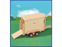 Houten Paardentrailer Fagus -Beste Speelgoed Winkel houten paardentrailer fagus 10.27 1