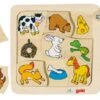 Houten Puzzel Wie Eet Wat? -Beste Speelgoed Winkel houten puzzel wie eet wat goki 56880