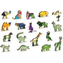 Wooden City Houten Puzzel Tropical Birds L300 -Beste Speelgoed Winkel houten puzzel wooden city tropical birds L300 1