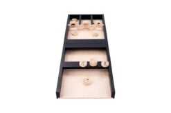 Houten Sjoelbak Junior Mini Sjoelbak 2dlg Black -Beste Speelgoed Winkel houten sjoelbak mini thema dieren 2 delige sjoelbak black 1