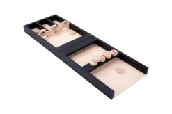 Houten Sjoelbak Junior Mini Sjoelbak 2dlg Black -Beste Speelgoed Winkel houten sjoelbak mini thema dieren 2 delige sjoelbak black 6