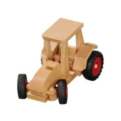 Houten Tractor Fagus -Beste Speelgoed Winkel houten traktor fagus 10.29 1 1