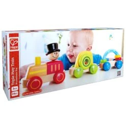 Houten Trein – Hape Triple Play Train 9 Houten Trein – Hape Triple Play Train -Beste Speelgoed Winkel houten trektrein hape e0431 triple play train 2