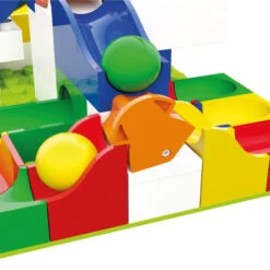 Hubelino Knikkerbaan Uitbreidingset Wissel 43-delig -Beste Speelgoed Winkel hubelino 420497 uitbreiding wissel knikkerbaan 4