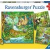 In Het Oerwoud – Ravensburger – 3 X 49 Stukjes -Beste Speelgoed Winkel in het oerwoud puzzel ravensburger