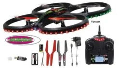 Drone Jamara Flyscout Quadrocopter Compass/LED -Beste Speelgoed Winkel jamara flyscout quadrocopter met kompas led camera 2