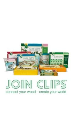 Kapla Join Clips Basic Set Home Edition JC200/40 -Beste Speelgoed Winkel join clips 1665411070677 constructie speelgoed