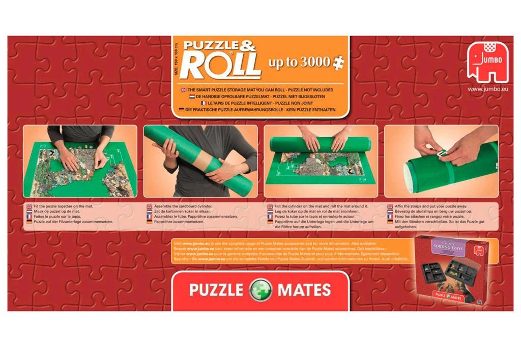 Puzzelrol Jumbo Puzzle & Roll 1000 – 3000 Stukjes 7 Puzzelrol Jumbo Puzzle & Roll 1000 – 3000 Stukjes - Afbeelding 5
