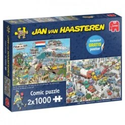 Jumbo 20073 Puzzel 2in1 JvH Verkeerschaos En Ter Land Ter Zee En In De Lucht 2×1000 7 Jumbo 20073 Puzzel 2in1 JvH Verkeerschaos En Ter Land Ter Zee En In De Lucht 2×1000 -Beste Speelgoed Winkel jumbo20073 puzzel JvH Ter Land ter Zee en in de Lucht Verkeerschaos 2x 1000 stukjes 1