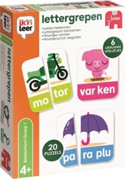 Jumbo 19569 Ik Leer Lettergrepen -Beste Speelgoed Winkel jumbo 19549 ik leer lettergrepen educatief spel