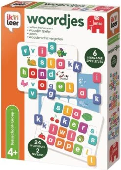 Jumbo 19553 Ik Leer Woordjes -Beste Speelgoed Winkel jumbo 19553 ik leer woordjes educatief spel. 4