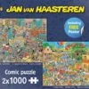 Jumbo 20049 2x Legpuzzel Muziekwinkel+Vakantiekriebels Jan Van Haasteren -Beste Speelgoed Winkel jumbo 20049 legpuzzel 2x 1000 stukjes jvhjan van haasteren janvanhaasteren