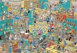 Jumbo 20049 2x Legpuzzel Muziekwinkel+Vakantiekriebels Jan Van Haasteren -Beste Speelgoed Winkel jumbo 20049 legpuzzel 2x 1000 stukjes jvhjan van haasteren janvanhaasteren 3