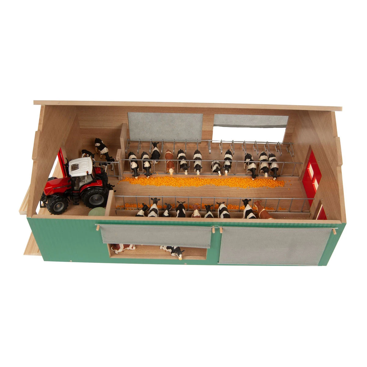 Kidsglobe Loopstal Koeienstal Met Windbreekgaas 1:32 7 Kidsglobe Loopstal Koeienstal Met Windbreekgaas 1:32 - Afbeelding 5