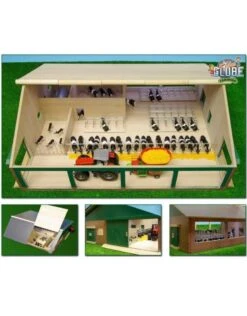 Kids-Globe Koeienstal Ligboxenstal Met Melkunit 1 : 32 9 Kids-Globe Koeienstal Ligboxenstal Met Melkunit 1 : 32 -Beste Speelgoed Winkel kidsglobe 610495 ligboxenstal met melkunit 1 1
