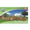 KidsGlobe Boerderij Accessoireset 19pc Schaal 1 : 32 -Beste Speelgoed Winkel kidsglobe accessoireset 19 delig boerderijset hekkenpalletshooibalen